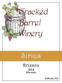 Cracked barrel winery clearance